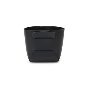 Makeup Brush Storage Box PU Bucket Leather Ins Wind Dresser Desktop Dust-Proof L