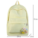 Nylon Women Backpack for School Teenagers Girl Travel Rucksacks