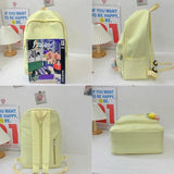 Nylon Women Backpack for School Teenagers Girl Travel Rucksacks