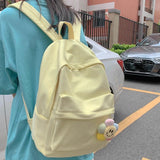 Nylon Women Backpack for School Teenagers Girl Travel Rucksacks