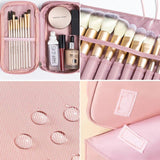 Makeup Brushes Bag Beauty Tools Organizer Pouch Toiletry Cosmetic Storage