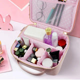 Portable Multi-Functional Makeup Pouch Large-Capacity Travel Storage Bag