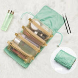 4-in-1 Women's Cosmetics Bag Travel Portable Folding