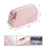Portable Cosmetic Makeup Bag for Travel, Black