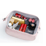 Portable Cosmetic Makeup Bag for Travel, Black
