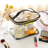 PVC Portable Cosmetic Bag Set Multifunctional Washing Bag Makeup Box