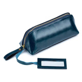 Leather Cosmetic Bag Large Capacity Clutch