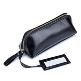 Leather Cosmetic Bag Large Capacity Clutch