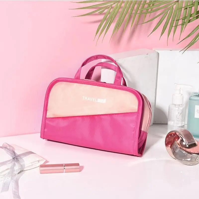 PVC Cosmetic Bag Makeup Organizer Travel Portable Storage Bag
