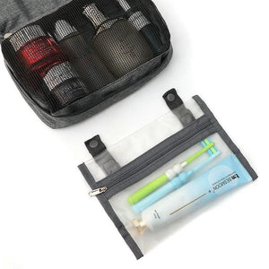 Men Women Hanging Cosmetic Bag Travel Organizer Toiletry Wash Pouch