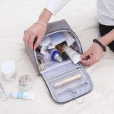 Embroidered Makeup Bag Travel Toiletry Organizer