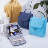 Embroidered Makeup Bag Travel Toiletry Organizer