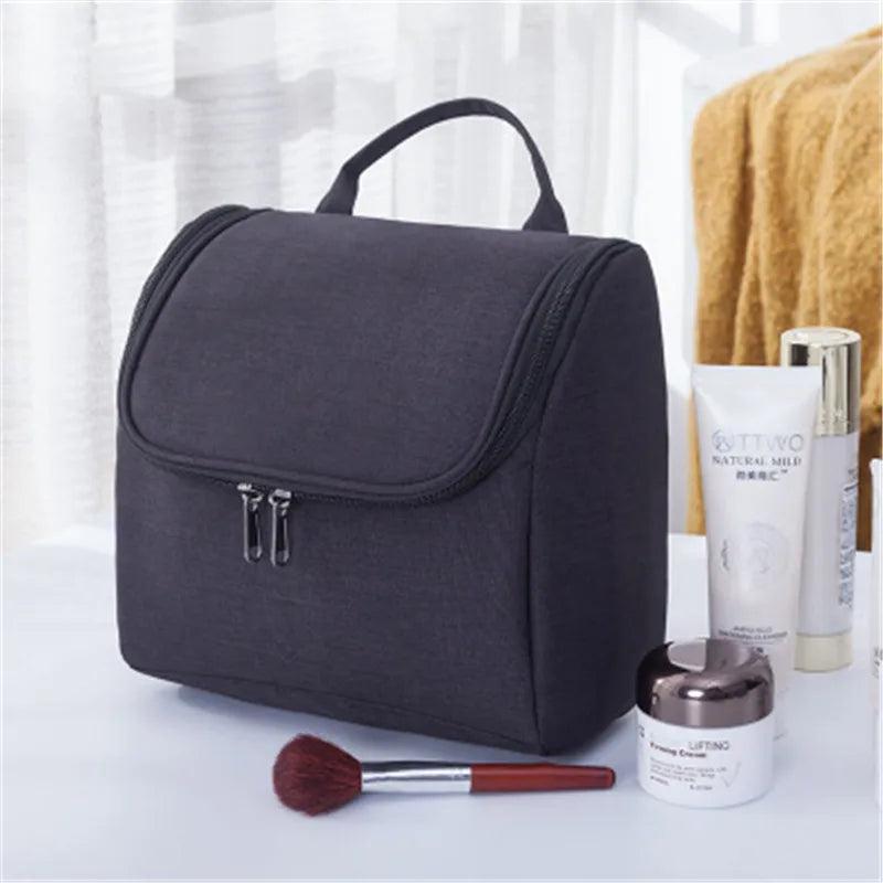 Embroidered Makeup Bag Travel Toiletry Organizer