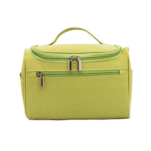 Large Capacity Travel Toiletry Bag Polyester Cosmetic Bag Women's Makeup Brush O