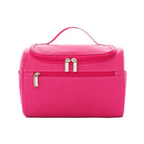 Large Capacity Travel Toiletry Bag Polyester Cosmetic Bag Women's Makeup Brush O