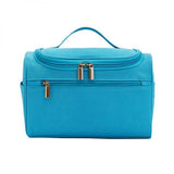 Large Capacity Travel Toiletry Bag Polyester Cosmetic Bag Women's Makeup Brush O