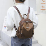 Women Backpack All-match Leisure Travel Backpack Ladies Bookbag