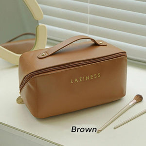 Large Capacity Portable Women's Makeup Bag Toiletries Organizer