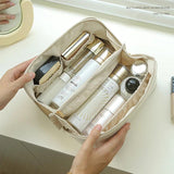 Large Capacity Portable Women's Makeup Bag Toiletries Organizer