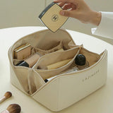 Large Capacity Portable Women's Makeup Bag Toiletries Organizer