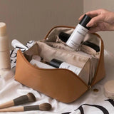 Large Women's Makeup Bag Organizer with Mirror