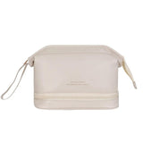Women Travel Cosmetic Bag PU Leather Make Up Pouch