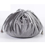 Flannelette Travel Makeup Bag Draw String Organizer