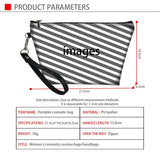 Yorkshire Terrier Pattern Large Capacity Makeup Bag