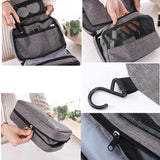 Men Women Hanging Cosmetic Bag Multifunction Travel Organizer Toiletry Wash Make
