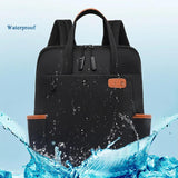 Waterproof Women Business Backpack 13.4 Inch Laptop Bag Casual Travel Rucksack