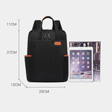 Waterproof Women Business Backpack 13.4 Inch Laptop Bag Casual Travel Rucksack