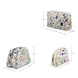 Alirattan Three-Piece Cosmetic Bag Ladies Travel Convenient Storage Bag