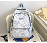 Cartoons Graffiti College School Bag Backpacks For Women Book Packbags