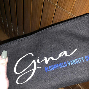 Personalized Bachelorette Party Makeup Bag