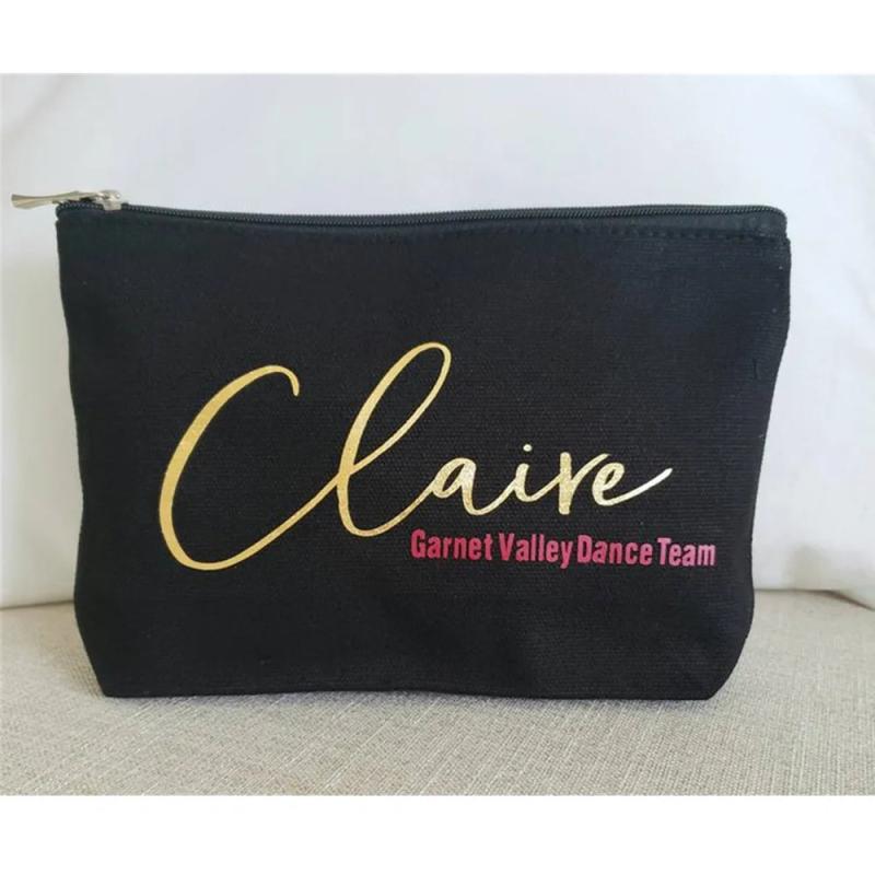 Personalized Bachelorette Party Makeup Bag