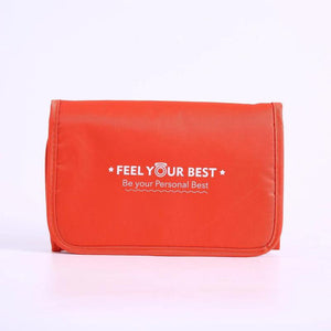 Women's Folding Cosmetic Bag Large Capacity Storage Travel Cosmetic