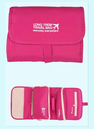 Cosmetic Storage Bag for Women, Wash Makeup Travel Camping Overnight Storage