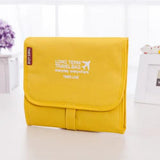 Cosmetic Storage Bag for Ladies Travel, Foldable Toiletry Makeup Brush Holder