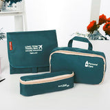 Cosmetic Storage Bag for Ladies Travel, Foldable Toiletry Makeup Brush Holder
