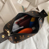 Letter Printing Cosmetic Bag Travel Toiletry Handbag