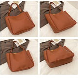Women's Large-capacity Tote Bucket Bag