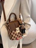 Rabbit Lock Handbag Shoulder Bag Crossbody Messenger Tote