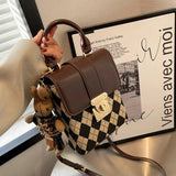 Rabbit Lock Handbag Shoulder Bag Crossbody Messenger Tote