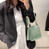Women's Leather Shoulder Bag Handbag Purses Travel Totes Ins Bag