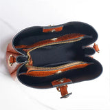 Stone Grain Bucket Bag Large Capacity Shoulder Bag