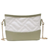 Small Incense Wind Chain Shoulder Bag Lock Stereotypes Lattice