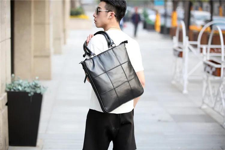 Man Large Tote Male Handbag