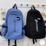 Retro Canvas Backpack for Teen Girls School Classic Bag