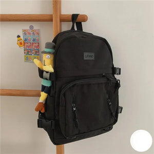 Canvas Women Travel Backpack Shoulder Bag School Bag for Teenager Girls