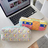 Floral Makeup Brushes Storage Bag Cosmetics Organizers